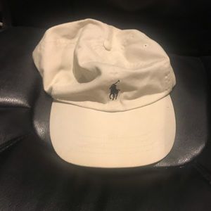 ralph lauren leather strapback adjustable hat
